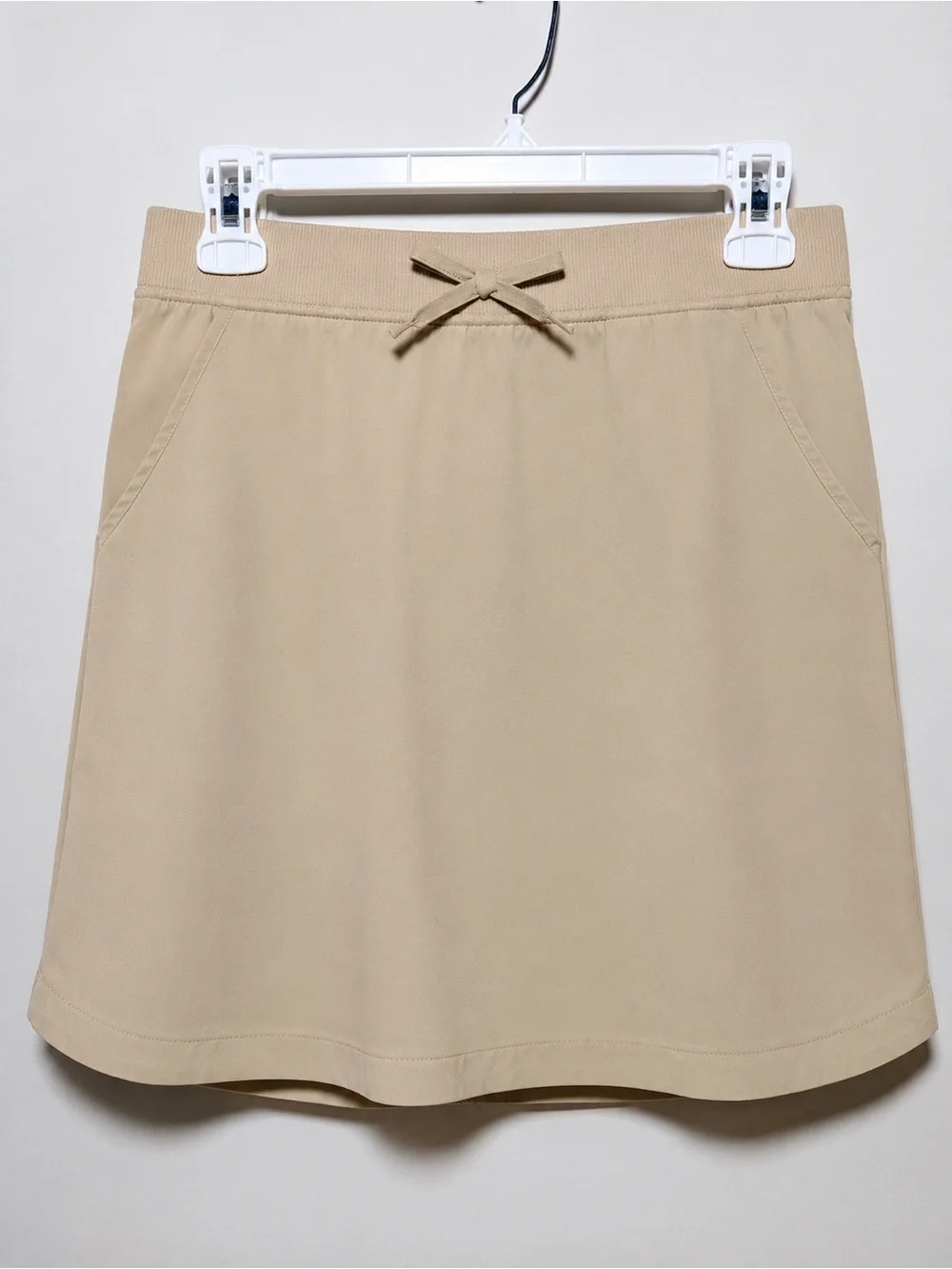 Cat and Jack Drawstring A-Line Skort - Beige